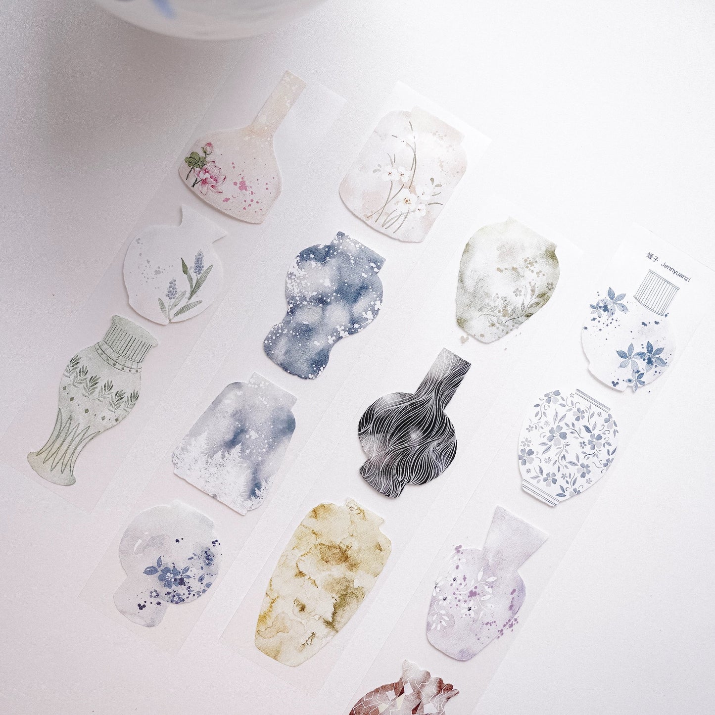 Jennyuanzi Studio - Vol.6 China | 5cm PET Tape | Release Paper