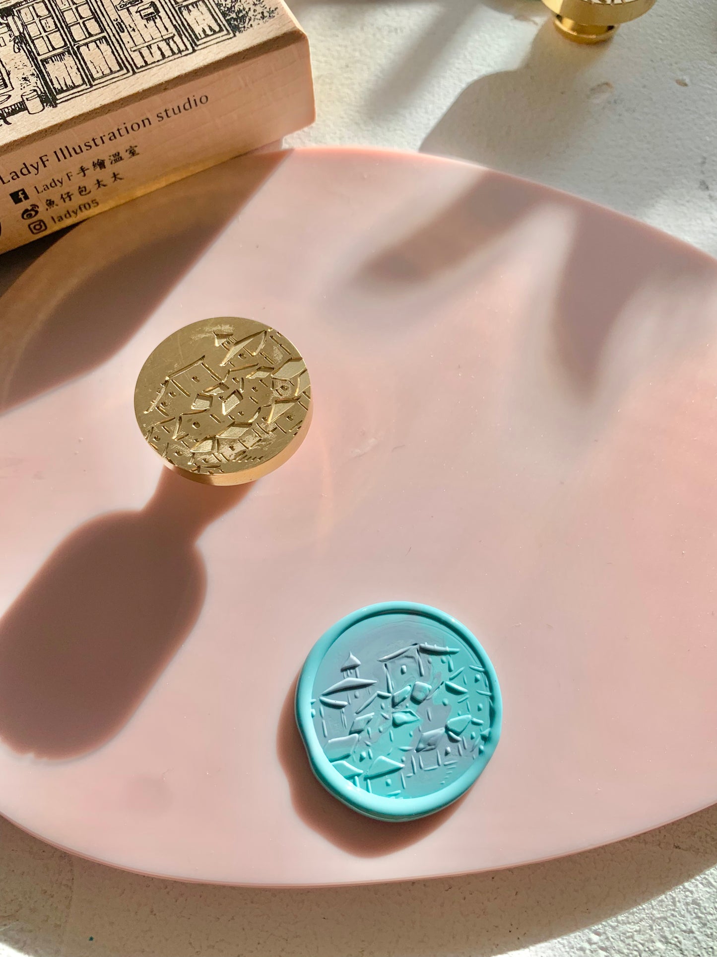 Zhao - Mountain View | Wax Seal Stamp | NO HANDLE!!