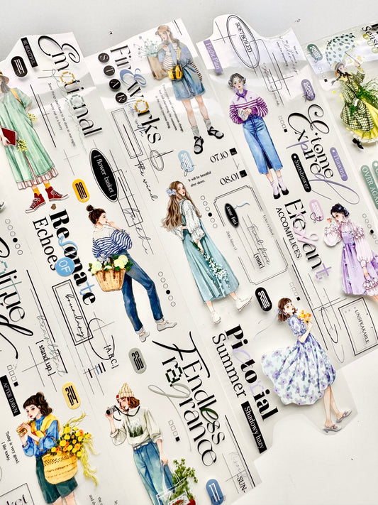 NEW! Xiyue Studio - Spring Radiance | 6cm PET Tape | Release Paper | 5.1M