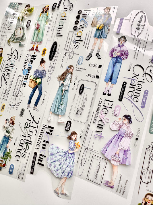 NEW! Xiyue Studio - Spring Radiance | 6cm PET Tape | Release Paper | 5.1M