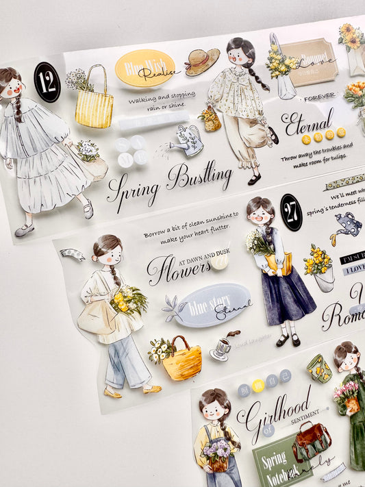 NEW! Xiyue Studio - Man Man | 6cm PET Tape | Release Paper | 5.1M