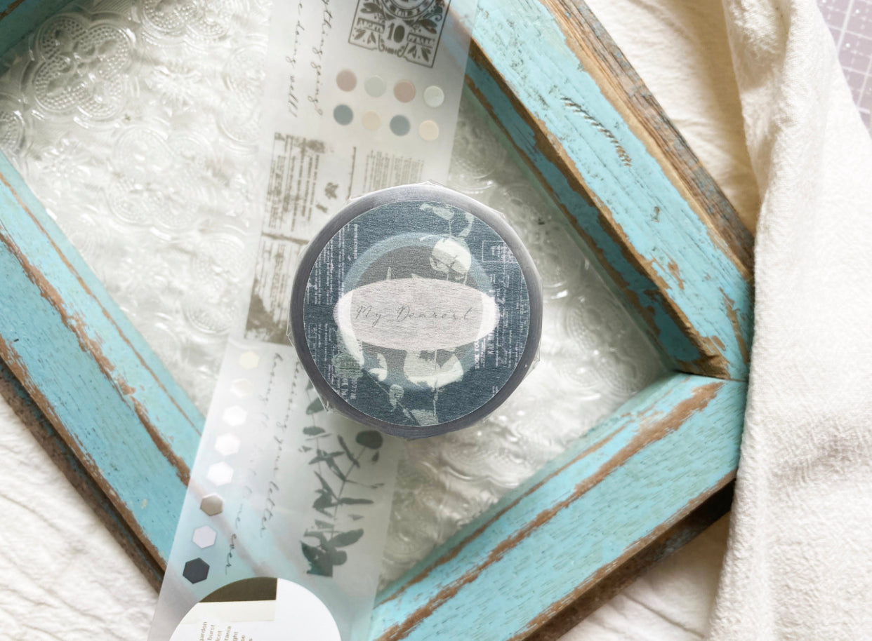 TOP Studio - My Dearest | 5cm Matte PET Tape | Release Paper