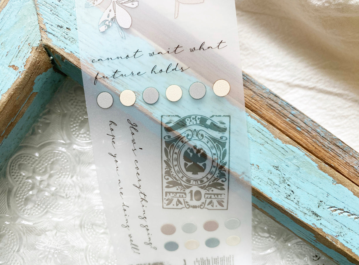 TOP Studio - My Dearest | 5cm Matte PET Tape | Release Paper