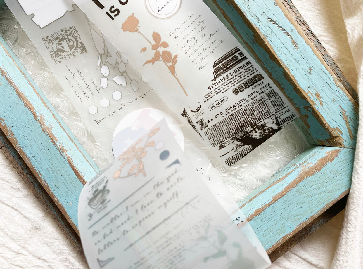 TOP Studio - My Dearest | 5cm Matte PET Tape | Release Paper