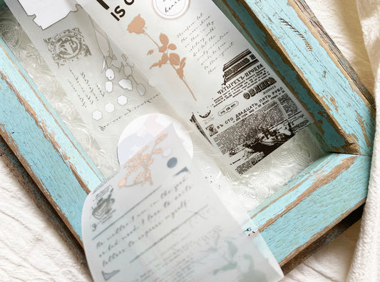 TOP Studio - My Dearest | 5cm Matte PET Tape |  Release Paper