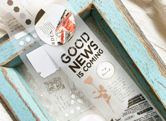 TOP Studio - My Dearest | 5cm Matte PET Tape |  Release Paper