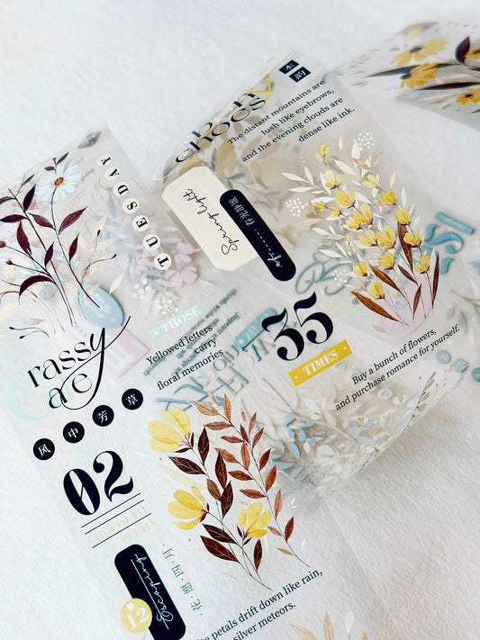 Xiyue Studio - Melody of Dreams | 6cm PET Tape | Release Paper | 5.1M