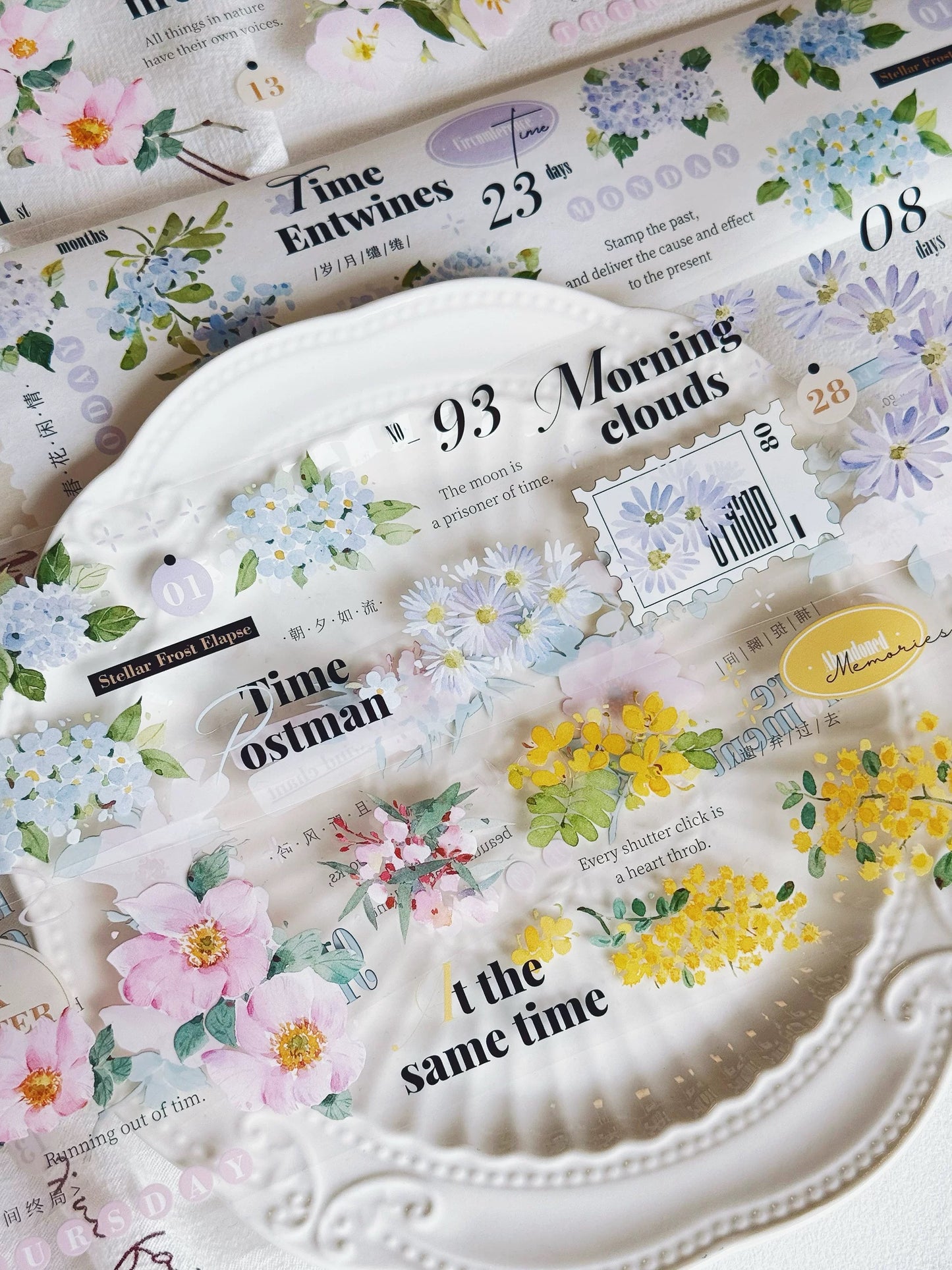NEW! Xiyue Studio - Spring | 6.5cm PET Tape | Release Paper | 6.1M