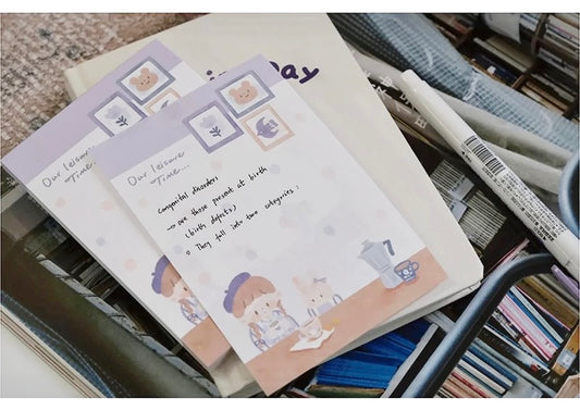 NEW! Molinta - A7 Size | 50 Sheets Notepad | Ephemera Pape