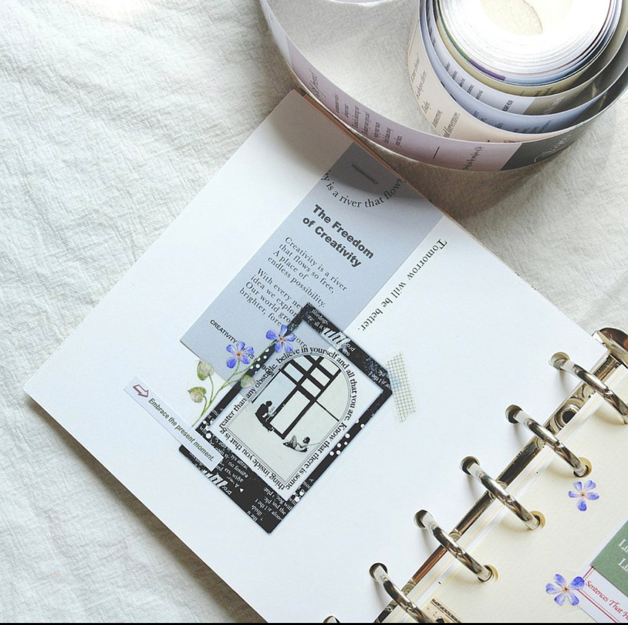 NEW! Sonia - Whispered Word | 3.5cm Paper Tape | Release Paper