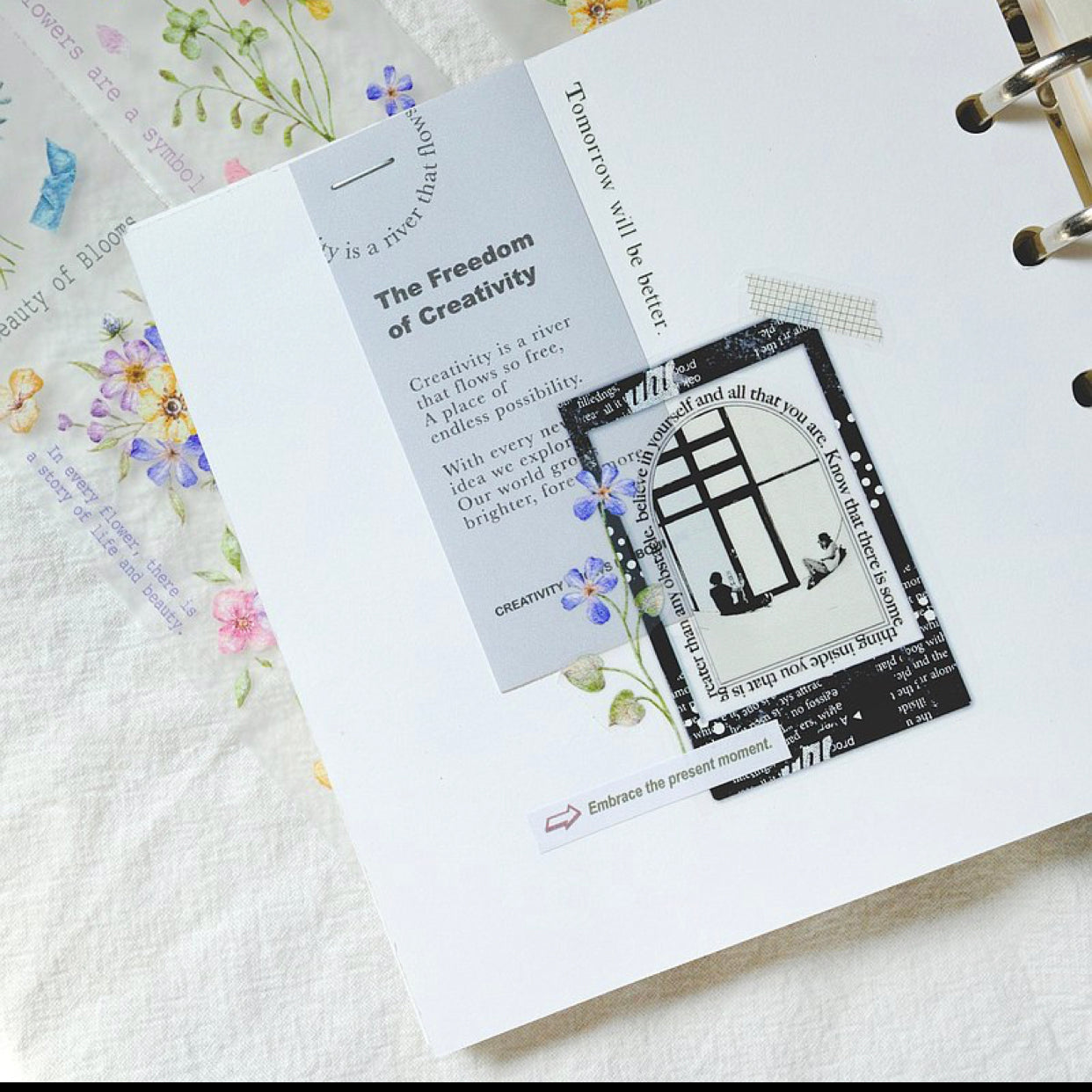 NEW! Sonia - Polaroid | 4cm PET Tape | Release Paper