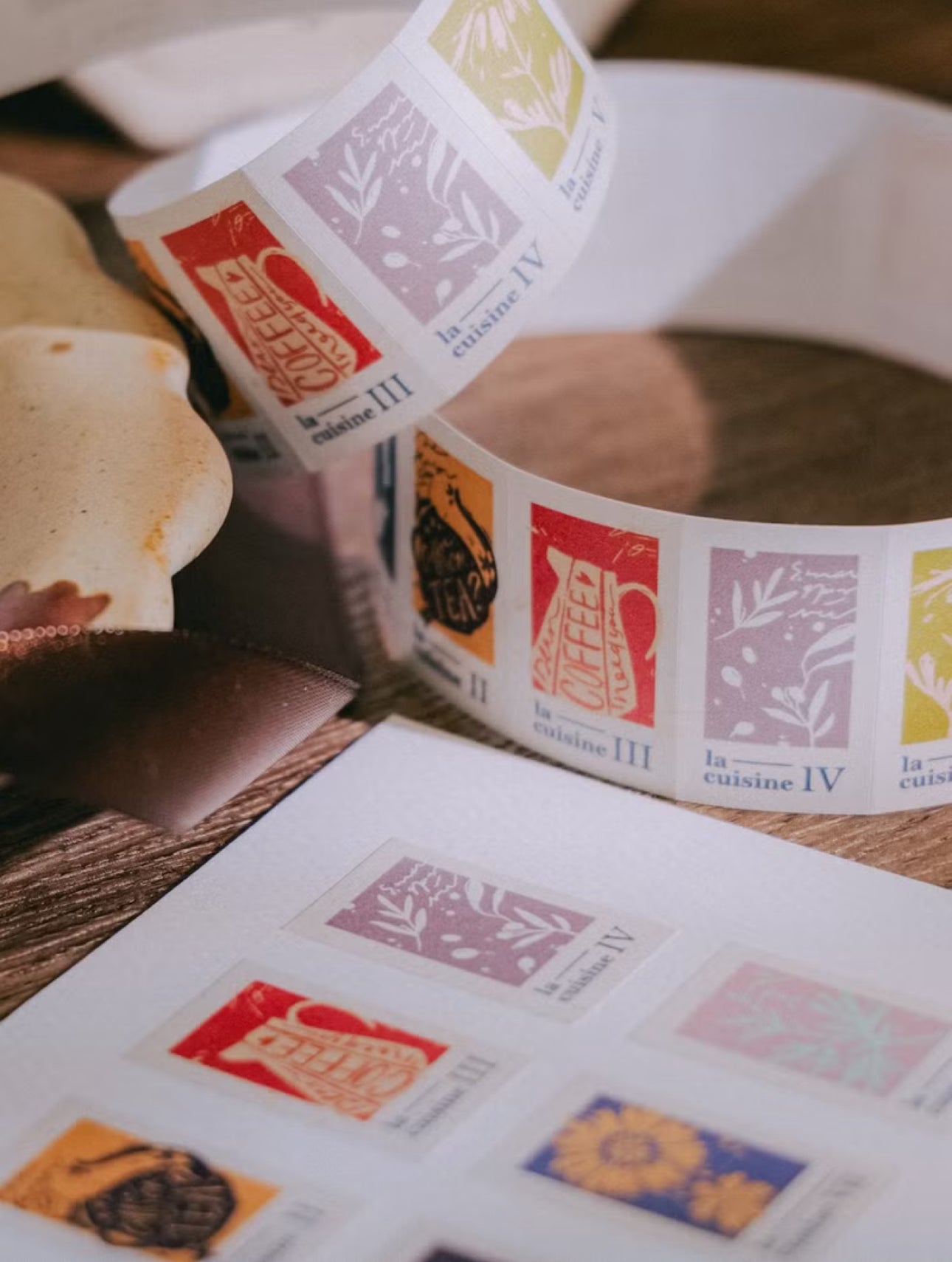 NEW! Meow Illustration - The Gallery | Label Sticker Tape | Release Paper