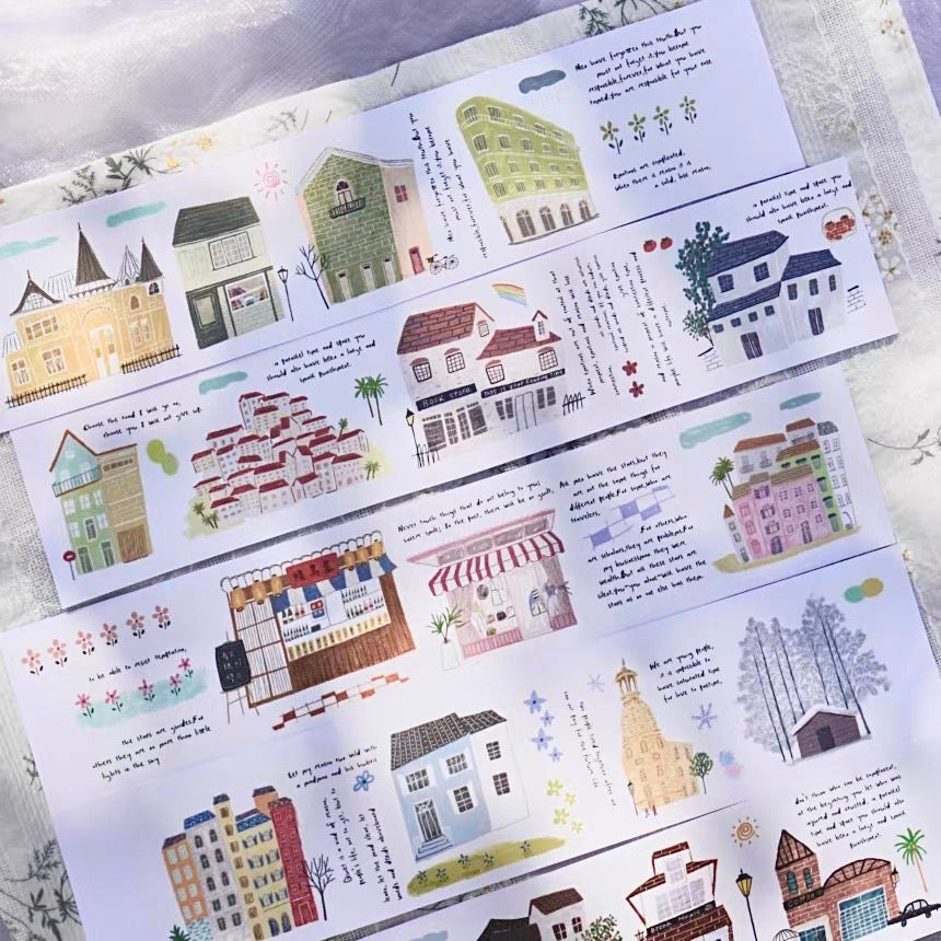 Wongyuanle Vol.5 - Building & Blocks | 6cm Tape | Release Paper
