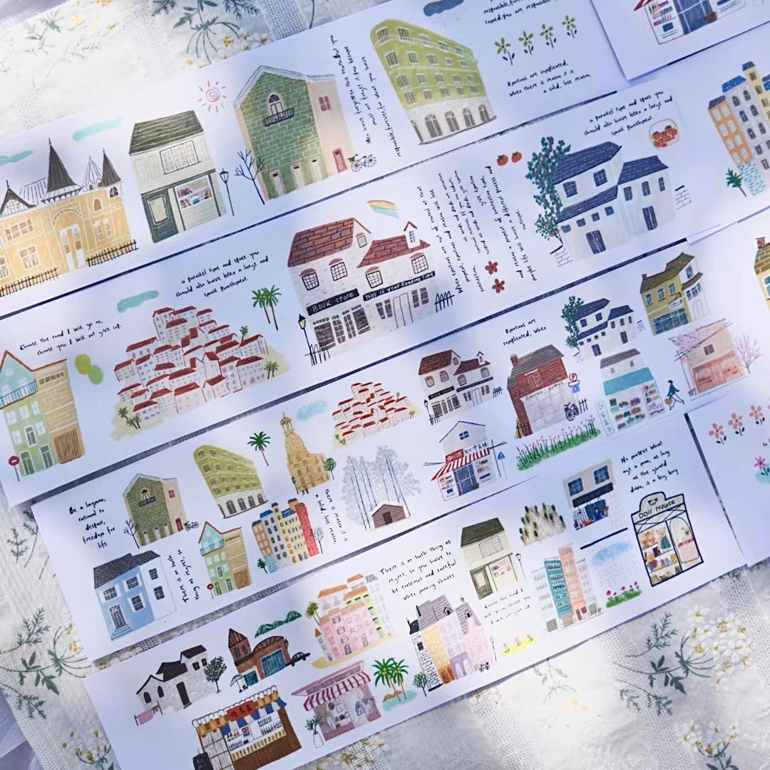 Wongyuanle Vol.5 - Building & Blocks | 6cm Tape | Release Paper