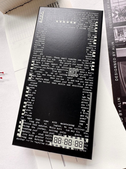 NEW! Journal Pages - Frame by Frame A | Rubber Stamp