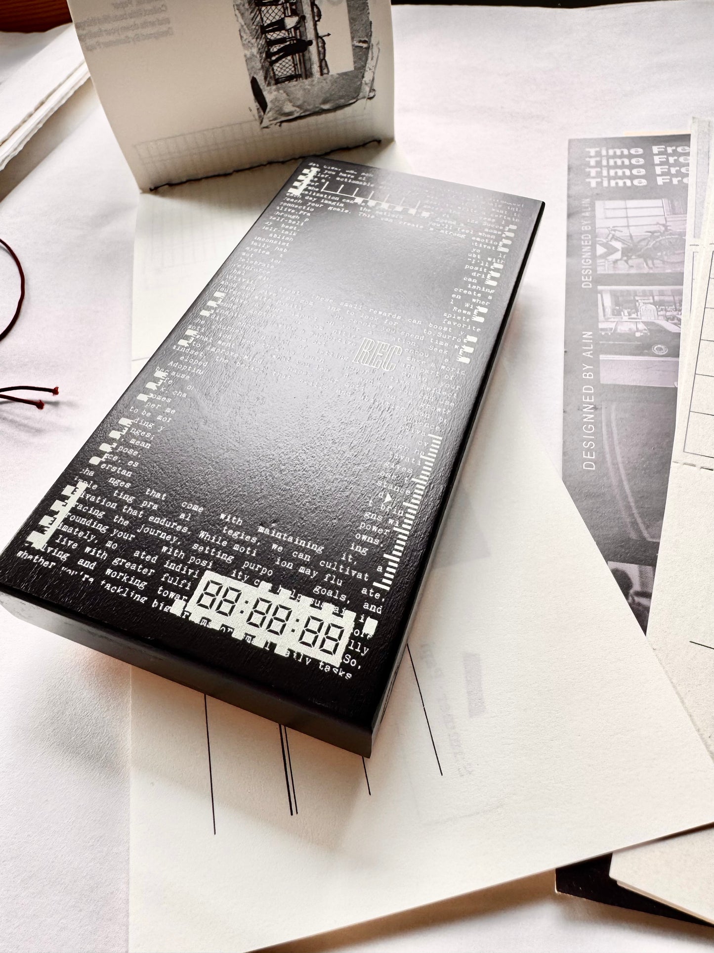 NEW! Journal Pages - Frame by Frame A | Rubber Stamp