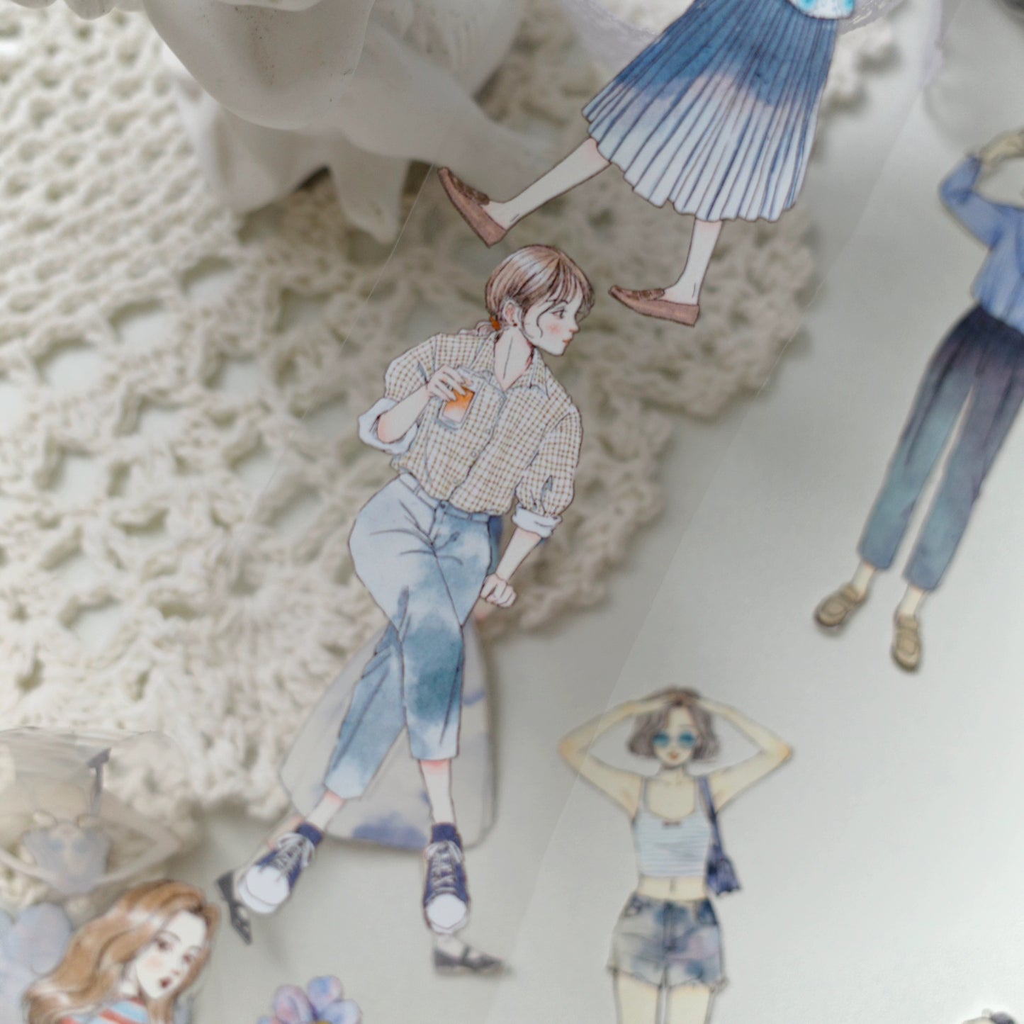 Yier Studio - A Day | 4.5cm PET Tape | Release Paper | 5M