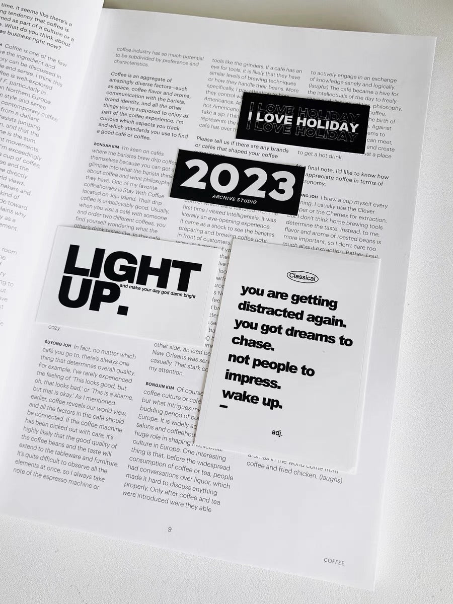 Archive Studio - Classical | 12pcs Deco Pack | Ephemera Paper | Sticker