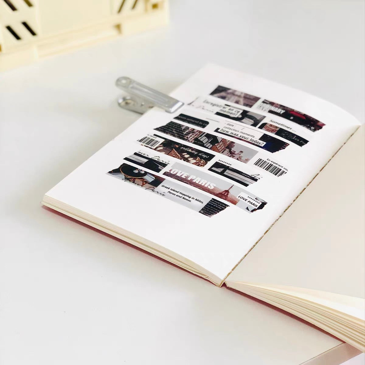 Archive Studio - Paris Lover | 1.5cm Washi Tape | Basic | NO Release Paper