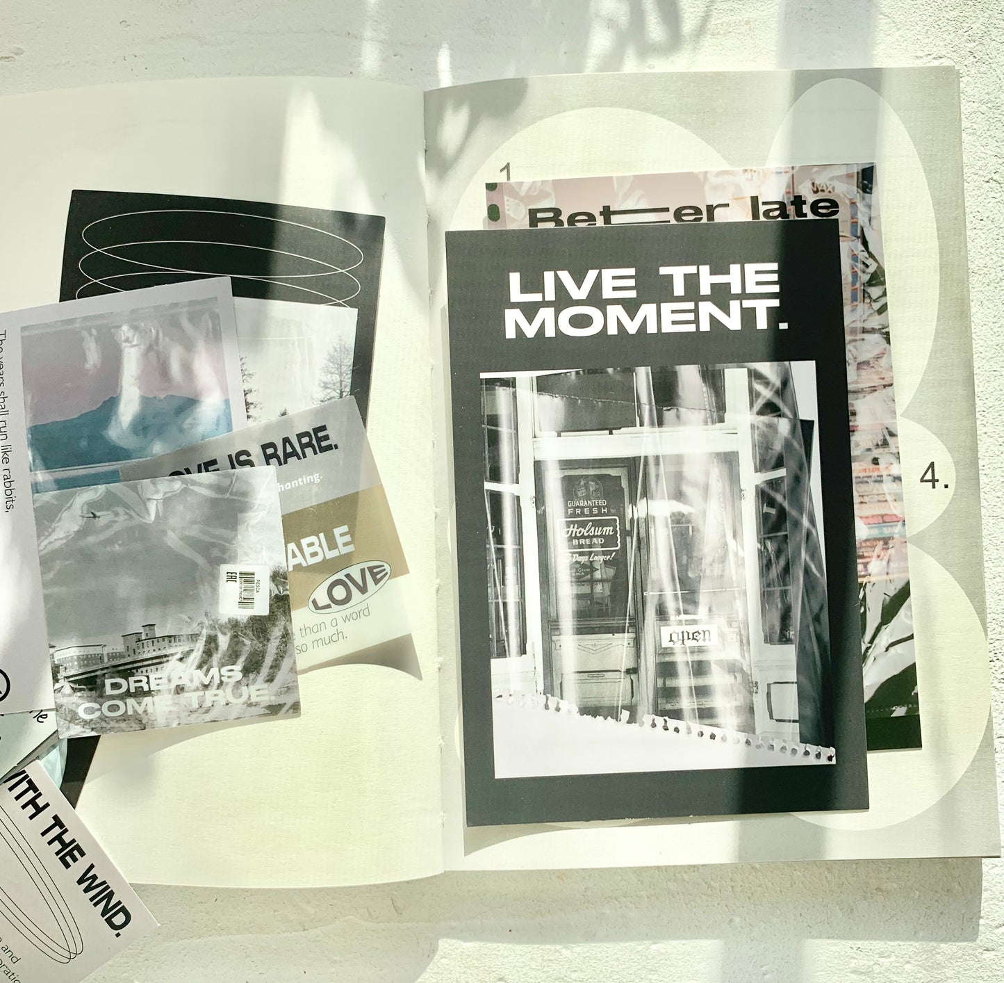 IM - Sunset Street Corner | 21pcs Deco Pack | Ephemera Paper | Sticker