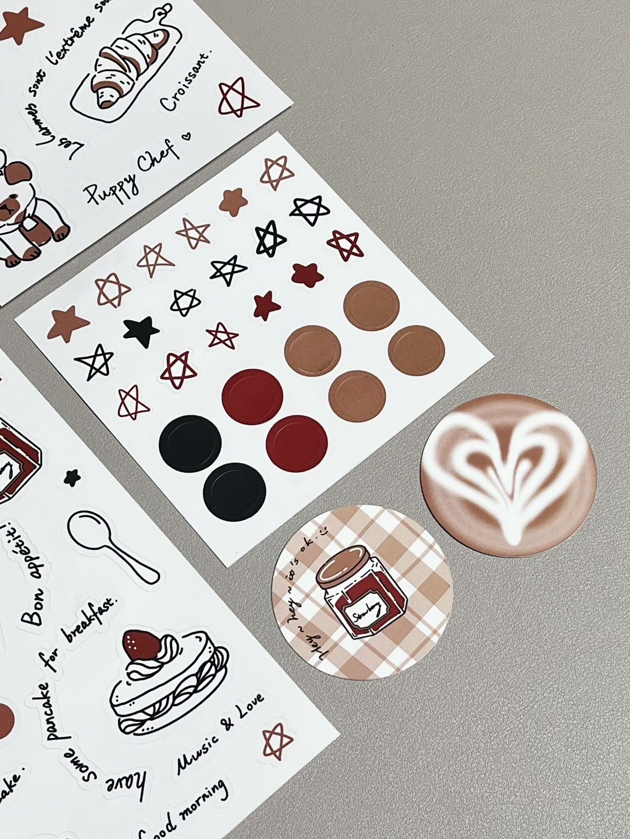 IM - Jottings | Die Cut 9pcs Sticker