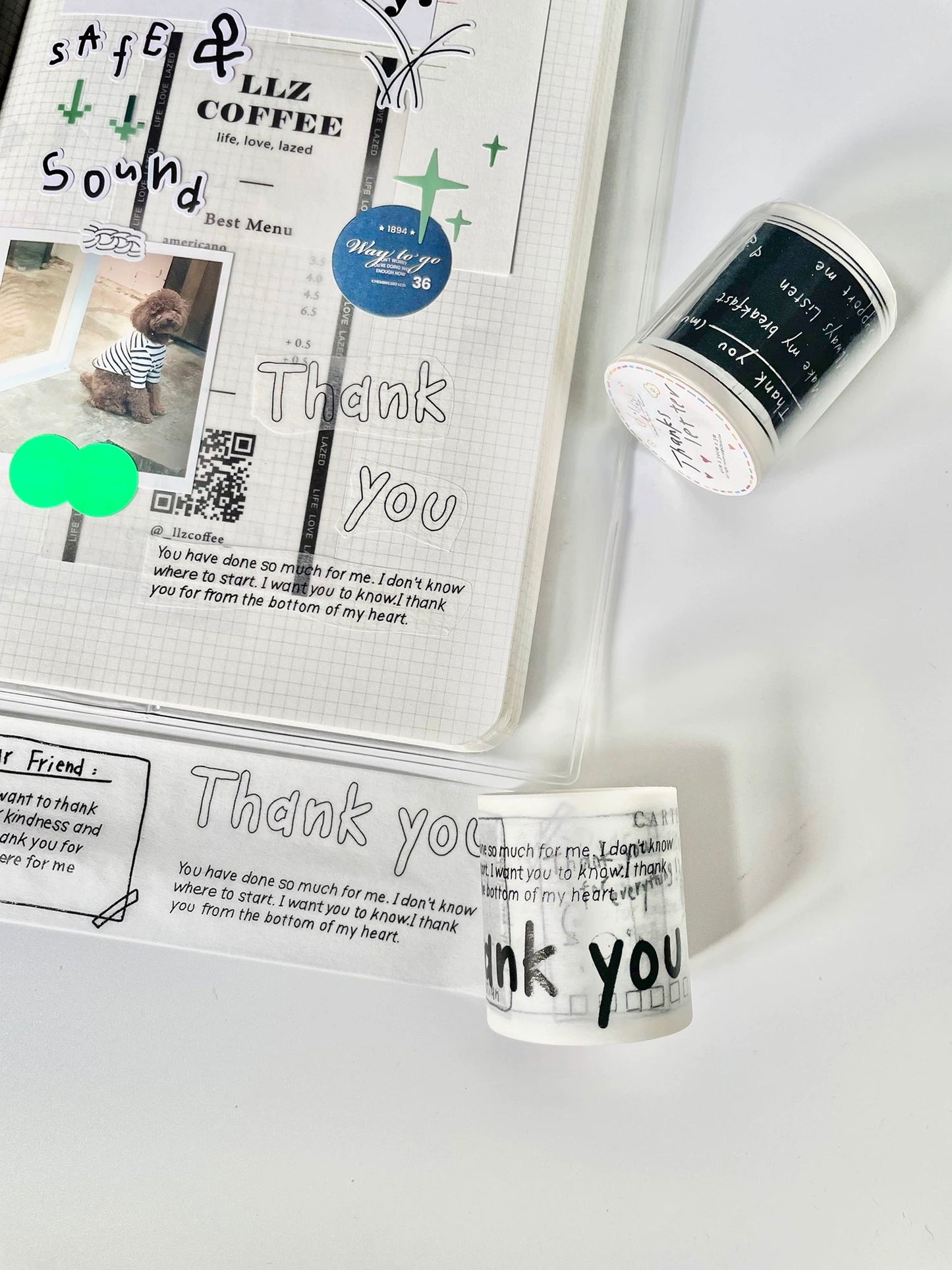 Christian - Childish | Washi Tape | Basic | NO Release Paper