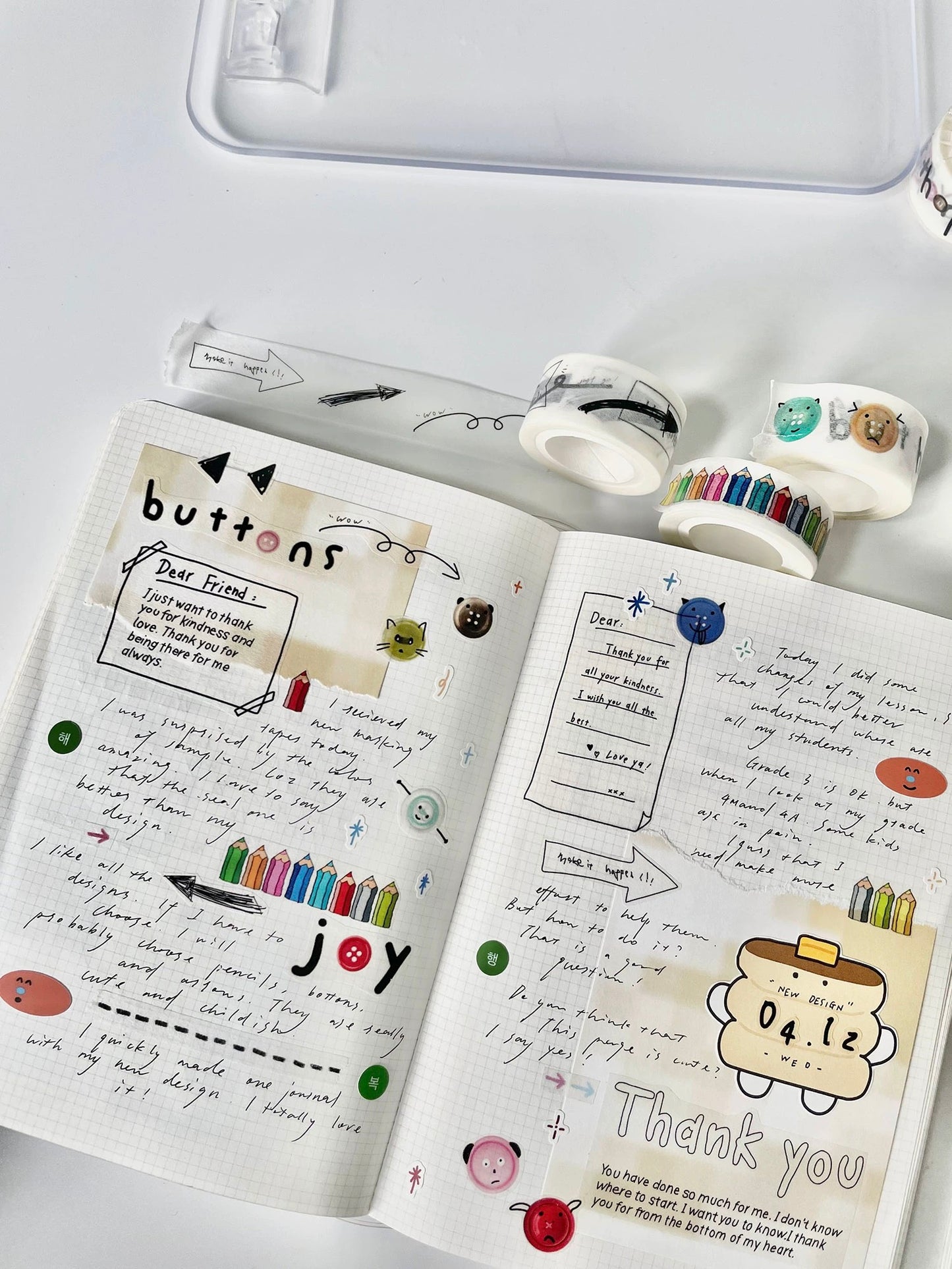 Christian - Childish | Washi Tape | Basic | NO Release Paper