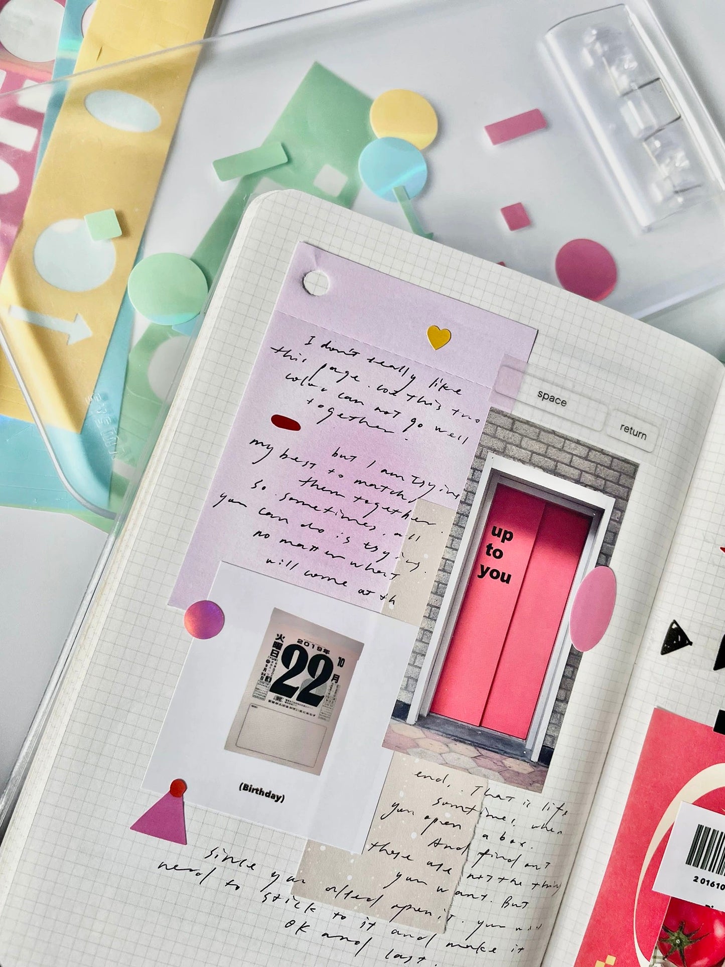 Christian - Laser Shapes | 3cm Die Cut | Laser Washi Tape | Release Paper