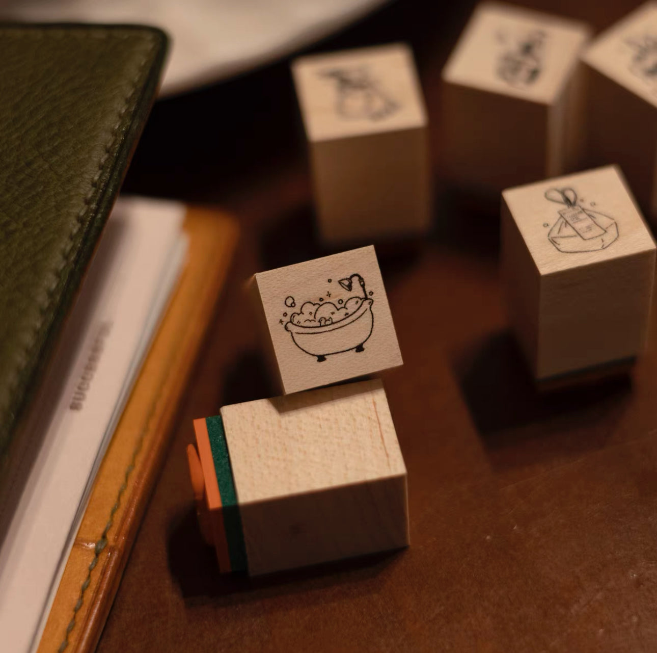 NEW! Like Studio - Vol.1 | 1.5cm Mini Rubber Stamp