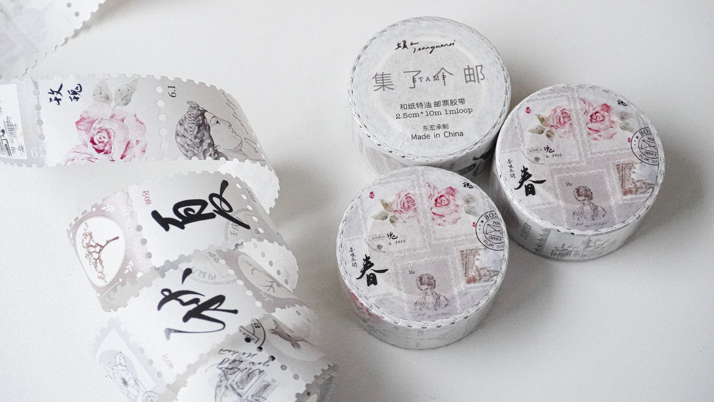 NEW! Jennyuanzi Studio Vol.5 - Stamp | 2.5cm Washi Tape | Release Paper
