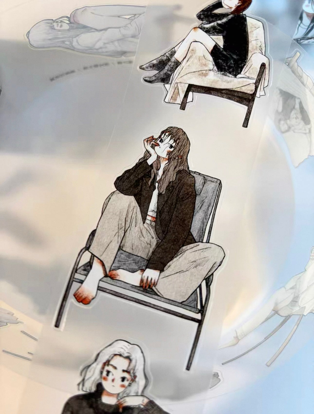 NEW! KAIXUN - Vol.9 Sink into the Couch | Kiss-cut | 5cm PET Tape | Release Paper