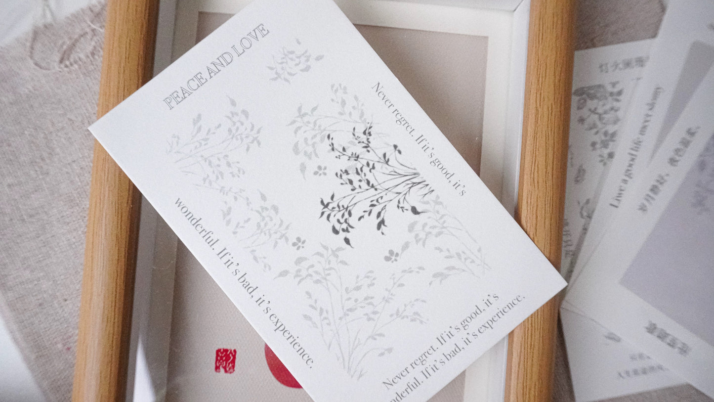 NEW! Jennyuanzi Studio Vol.5 - 《Yan Qiu 70°》 | 30pcs Memo Pad | Ephemera Paper