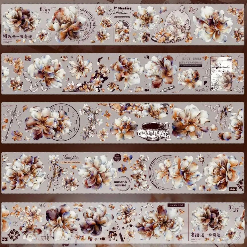 XBJia Studio - Sunset | 5.5cm PET Tape | Release Paper | 6M