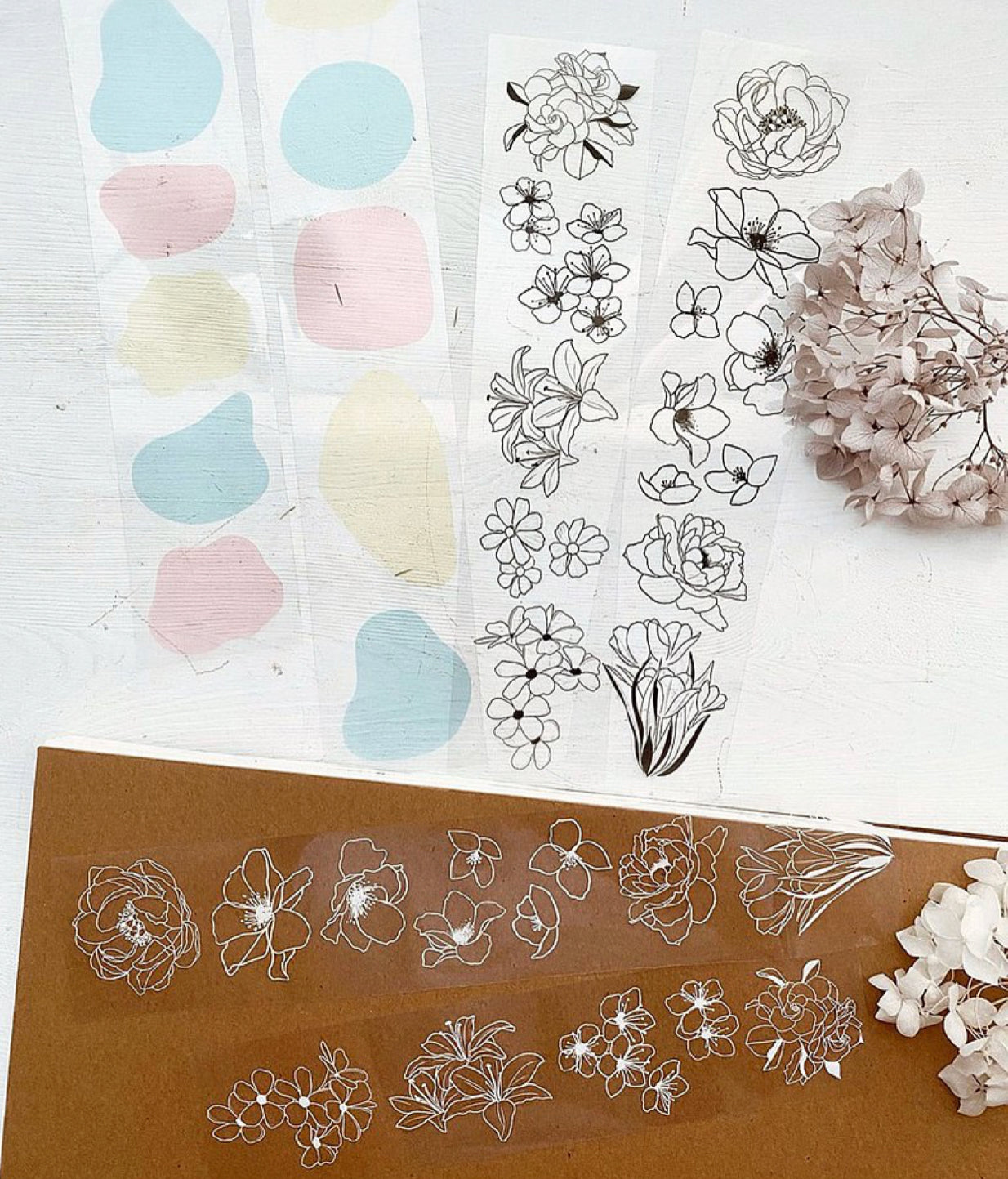 NEW! Hairmo - Flower Language | 5cm PET Tape | Release Paper