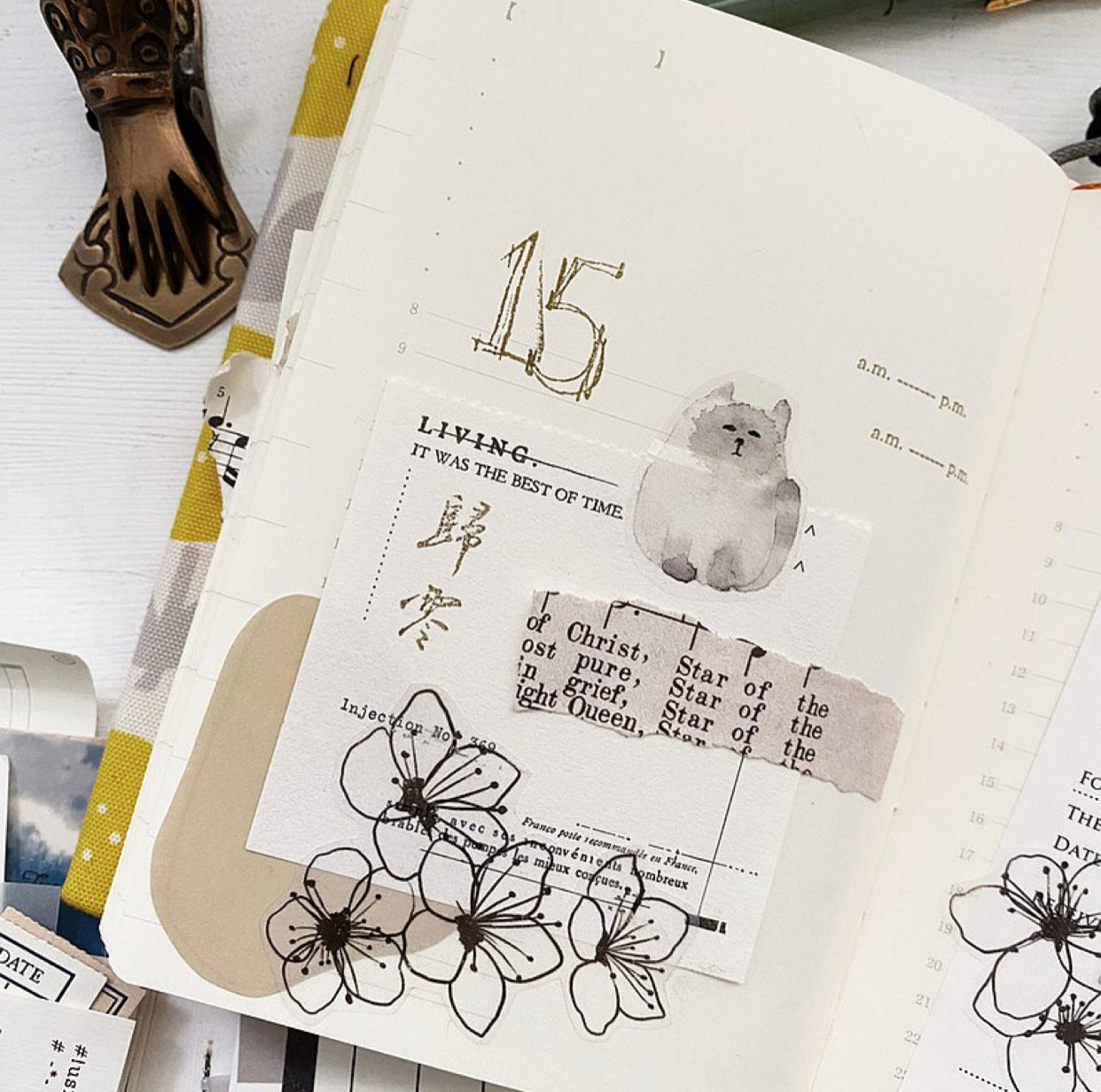 NEW! Hairmo - Flower Language | 5cm PET Tape | Release Paper
