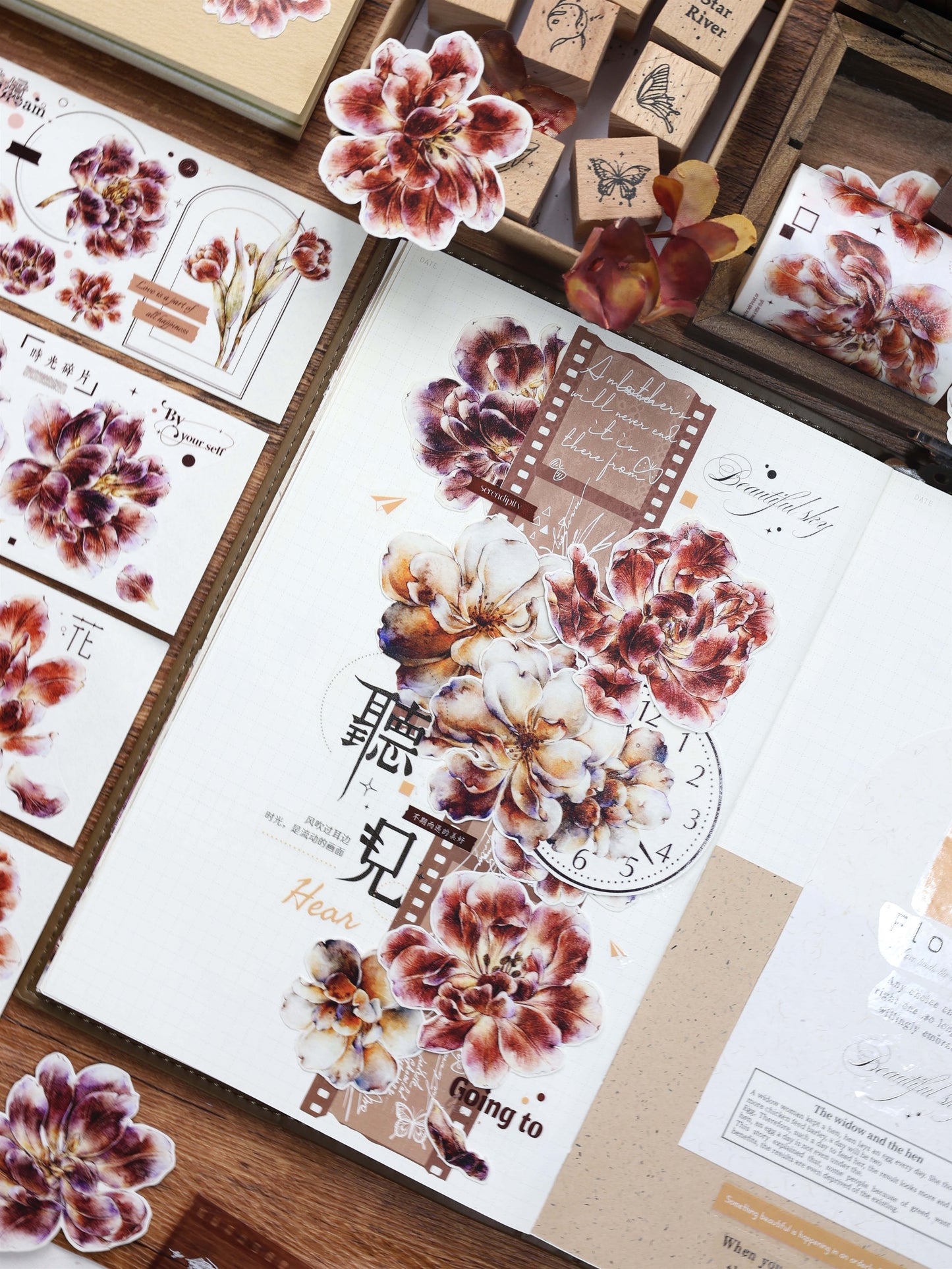 XBJia Studio - Tulip | 5.5cm PET Tape | Release Paper | 6M