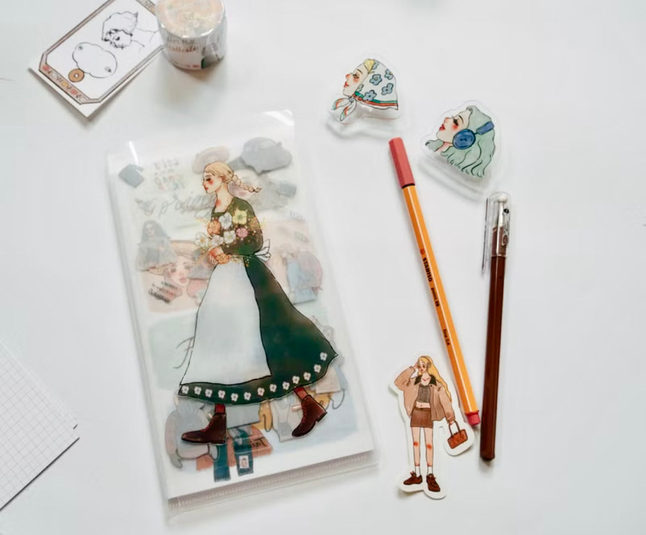 La Dolce Vita - We move forward happily | Portable Folder | Journaling Accessory