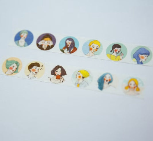 La Dolce Vita - Stand In A Circle | 1.5cm Paper Tape  |  NO Release Paper