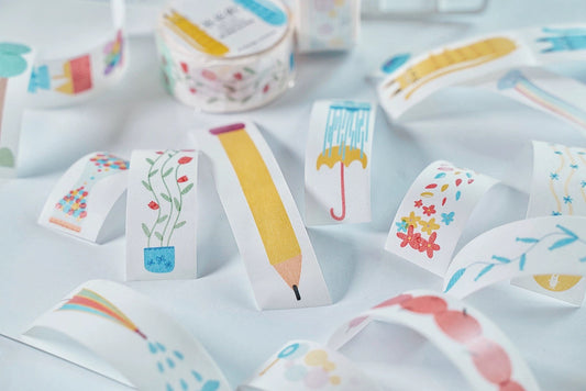 NEW! Muzishan Studio - Long | 2cm Washi Tape | Release Paper | 5M