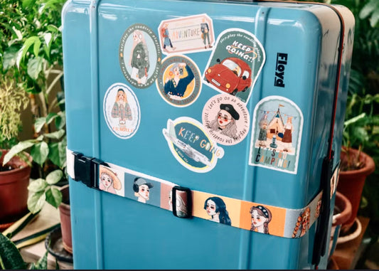 La Dolce Vita - LDV Travel Agency | Adjustable Luggage Strap | Journaling Accessory