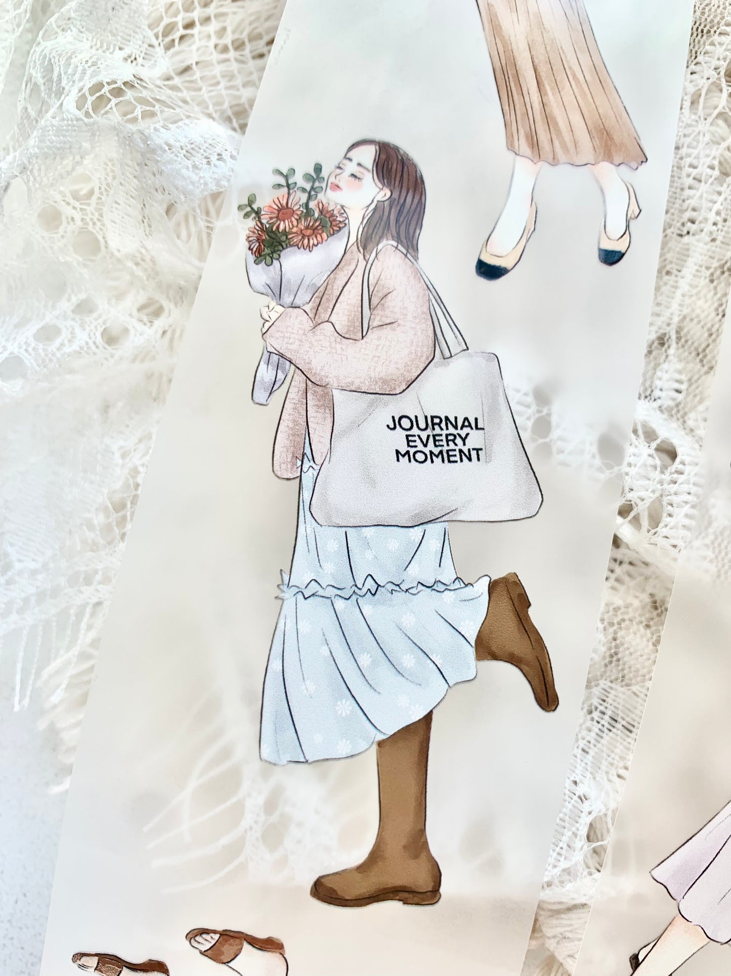 Katkreates Illustration - Moment | 5cm PET Tape | Release Paper