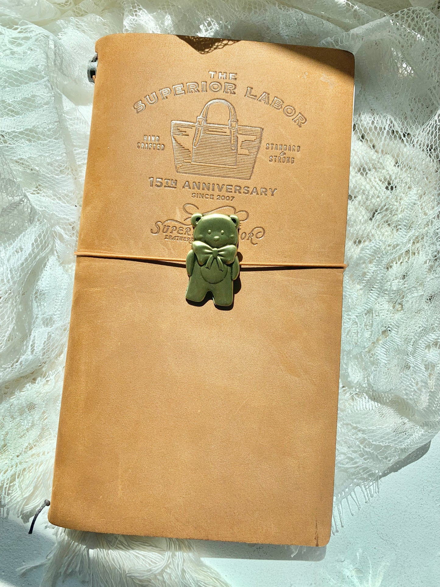 XX Brass Clip - Bear | Notebook Clip | Bookmark