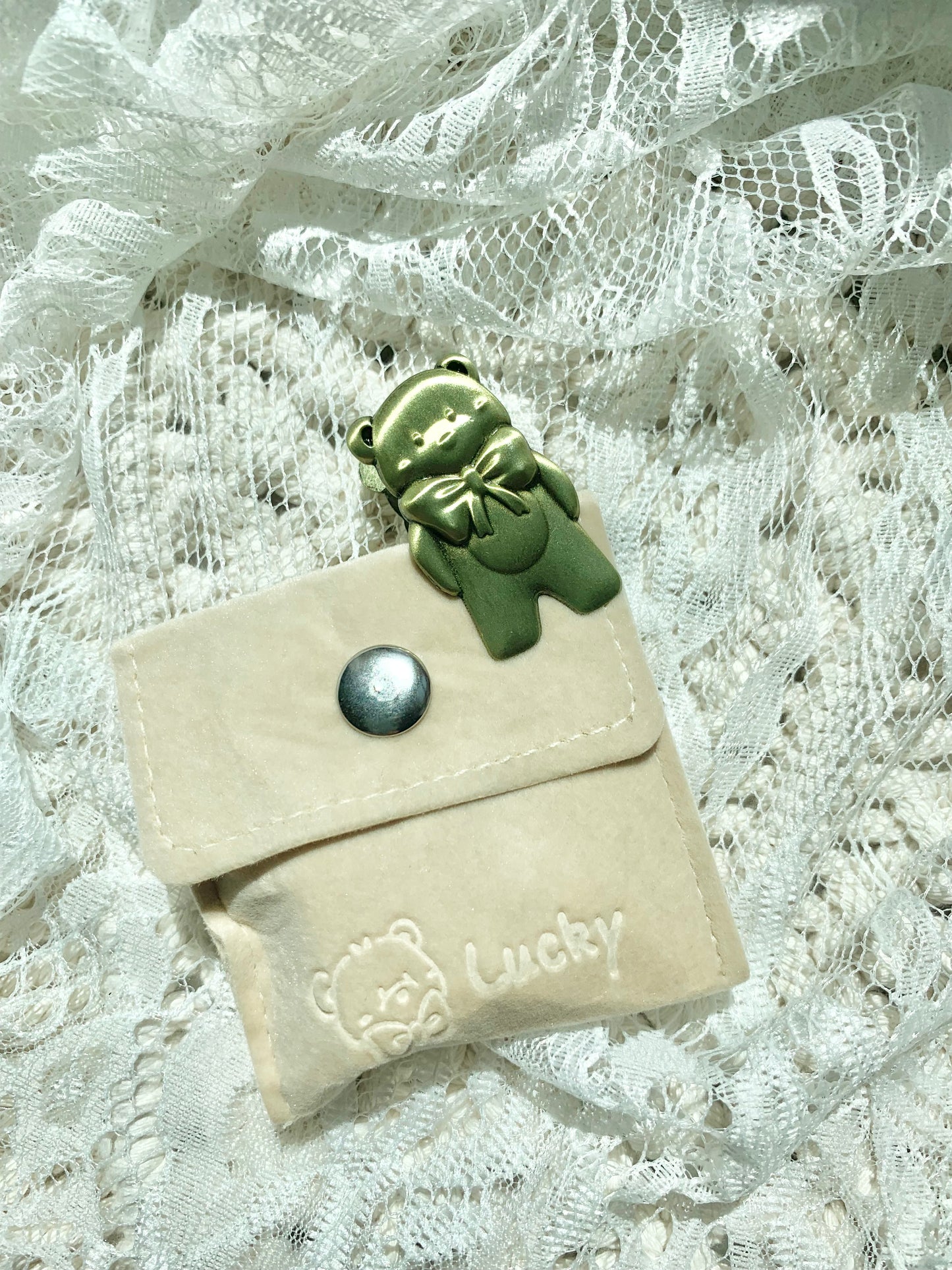 XX Brass Clip - Bear | Notebook Clip | Bookmark