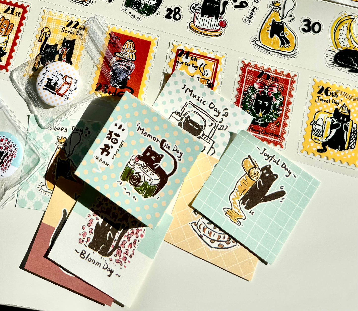NEW! FYFun Studio - Little Kitty Book | 100pcs Memo Pad | Ephemera Paper