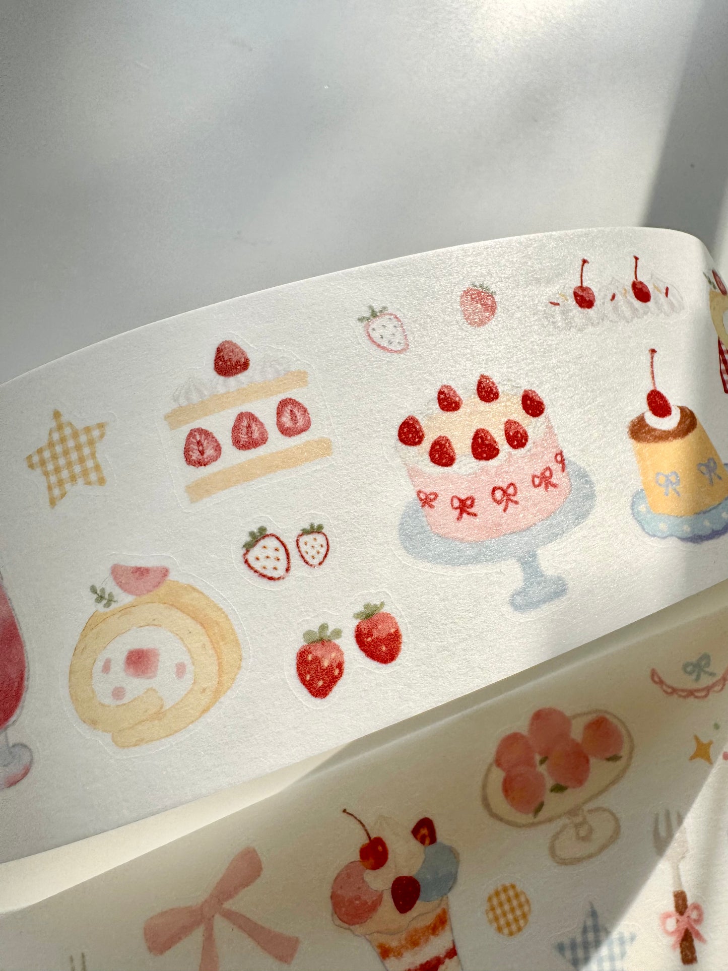 CCXX Studio - Pink Party | Kiss-cut | 5cm Washi Tape | Release Paper | 5M