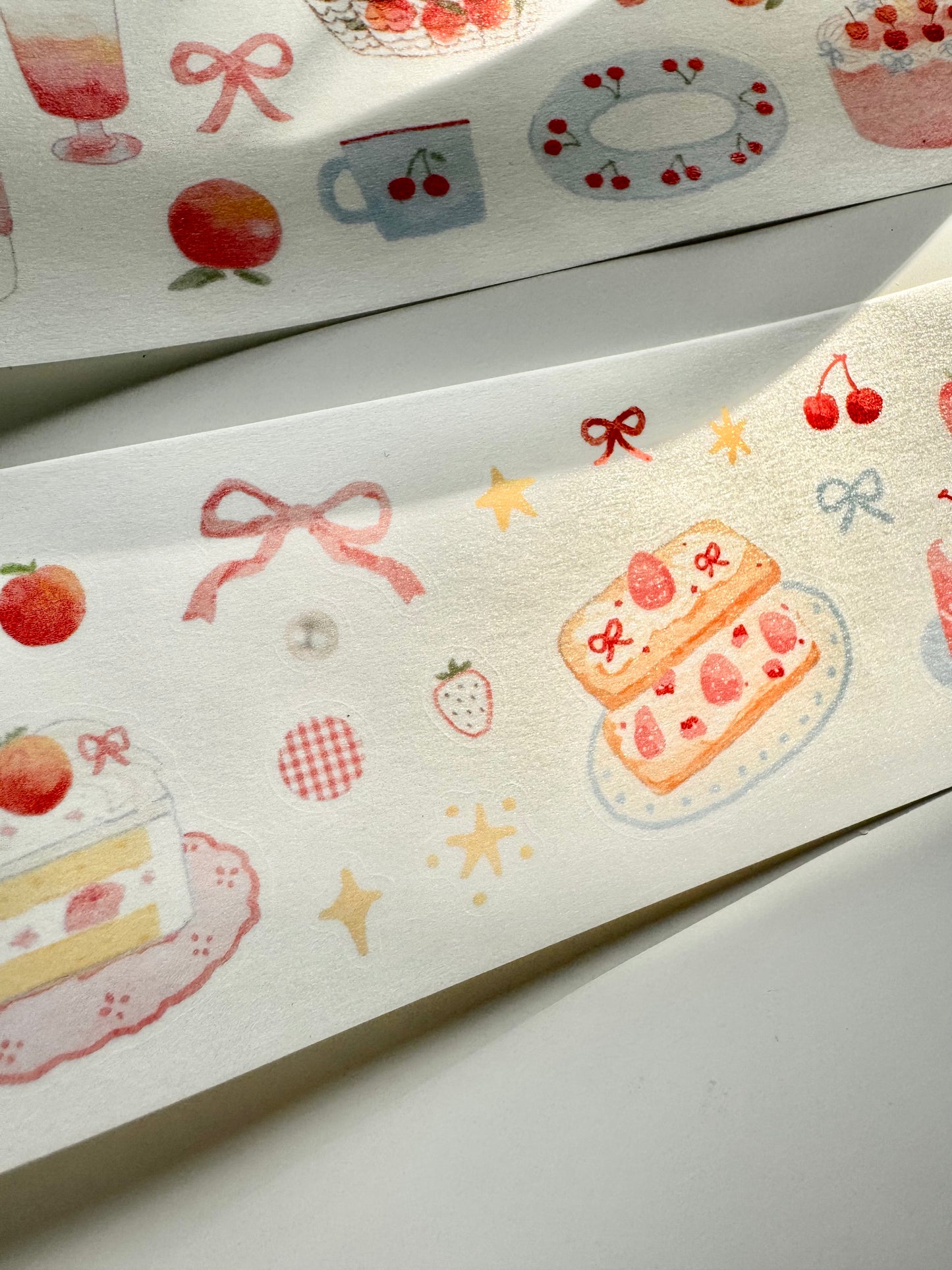 CCXX Studio - Pink Party | Kiss-cut | 5cm Washi Tape | Release Paper | 5M