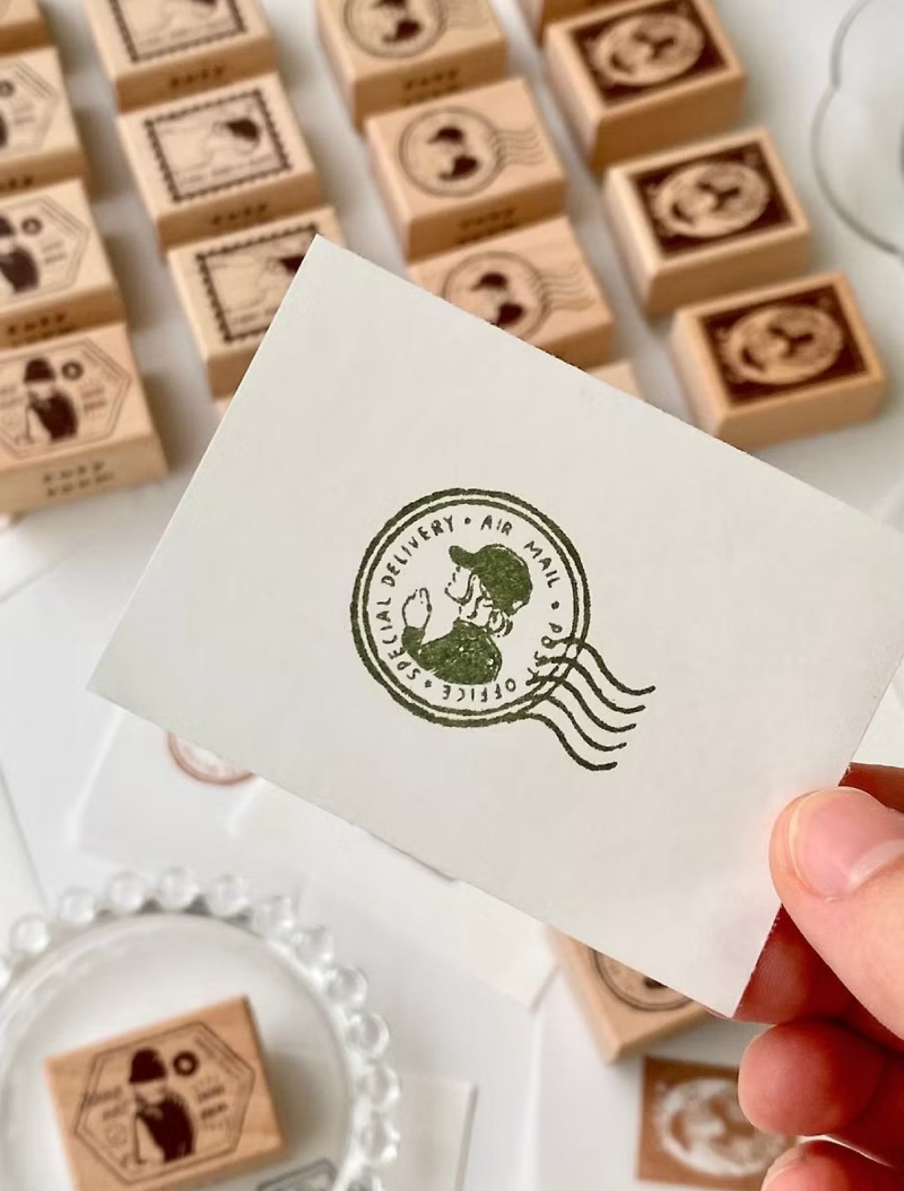 NEW! Cozyroom - Stamp Girls | Rubber Stamps