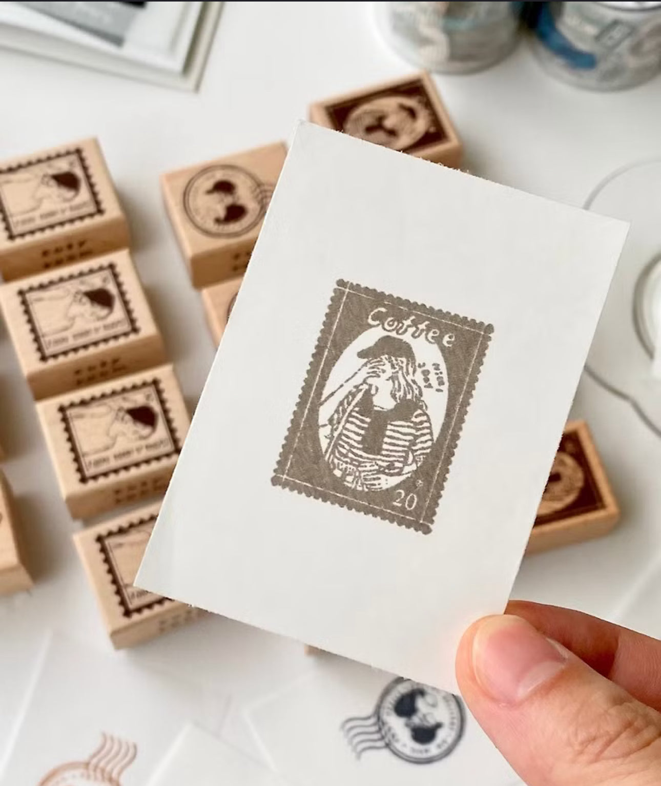 NEW! Cozyroom - Stamp Girls | Rubber Stamps