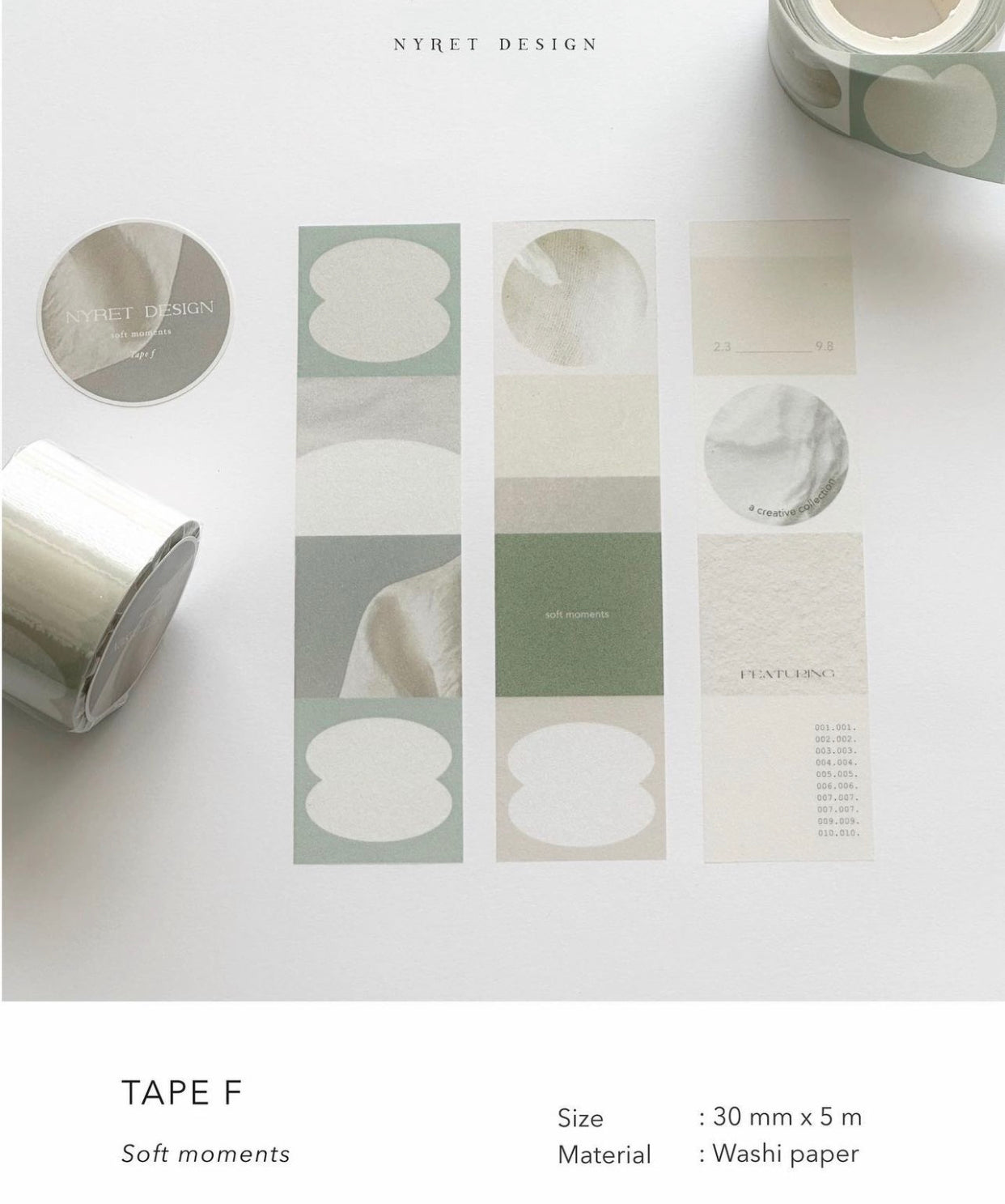 Nyret - Washi Tape | Release Paper