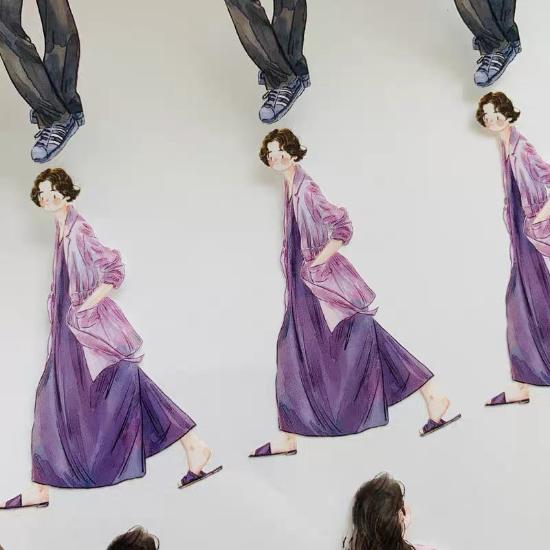 DingDing - No.2 - Fashion | 5cm PET Tape | Release Paper